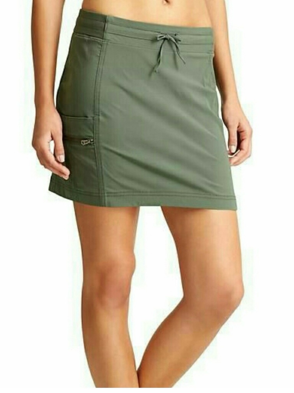 Athleta Olive Green Trekkie Skort skirt Size 2